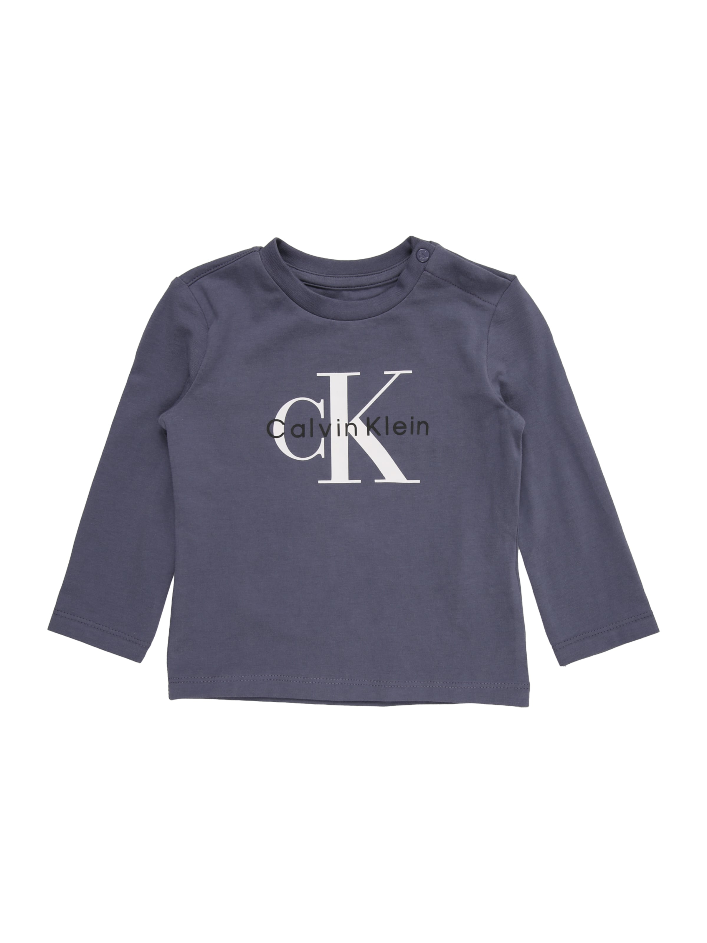 Calvin Klein Jeans Regular Тениска в синьо: отпред