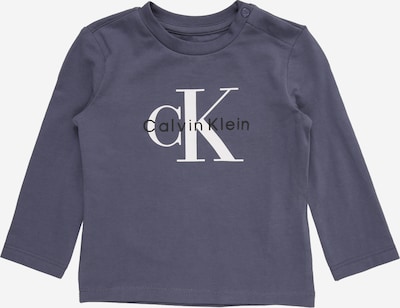 62 dydžio Marškinėliai iš Calvin Klein Jeans, spalva – melsvai pilka / balta, Prekių apžvalga