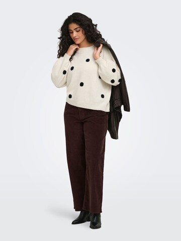 ONLY Carmakoma Pullover 'RICA ' in Weiß