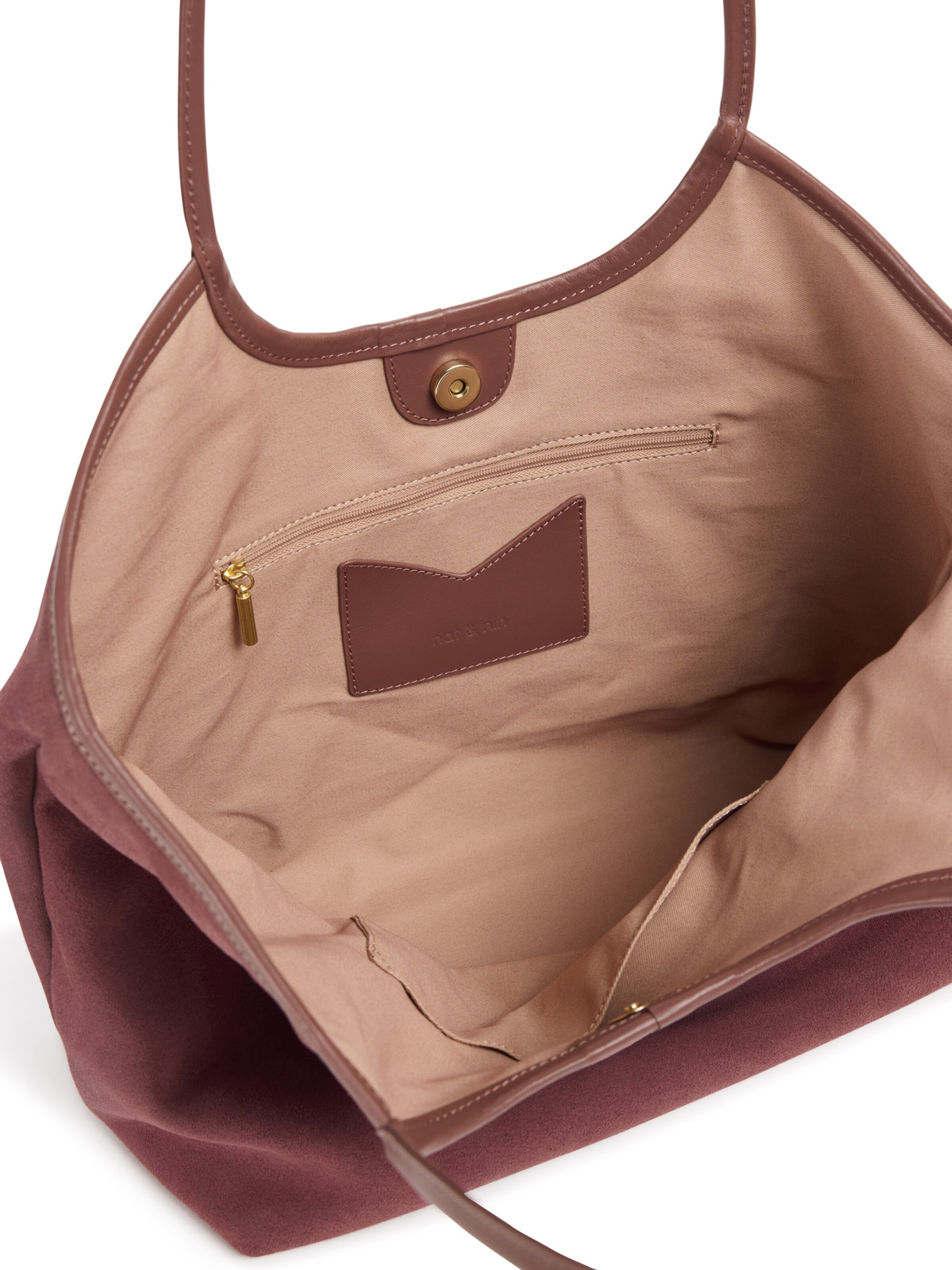 Nat&Nin Μεγάλη τσάντα 'Milan' σε ροζ