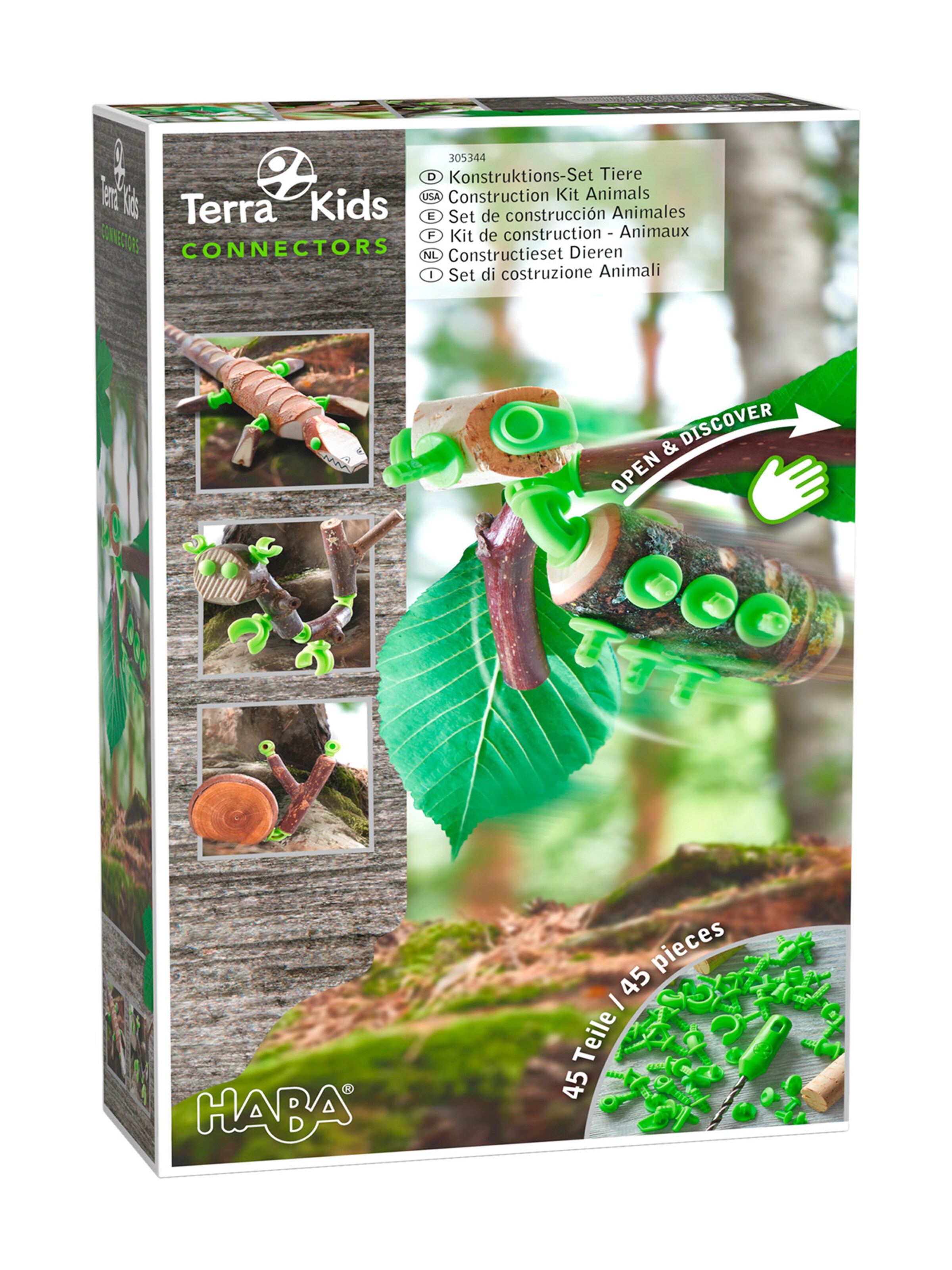 HABA Spel 'Connectors' in Gemengde kleuren: voorkant