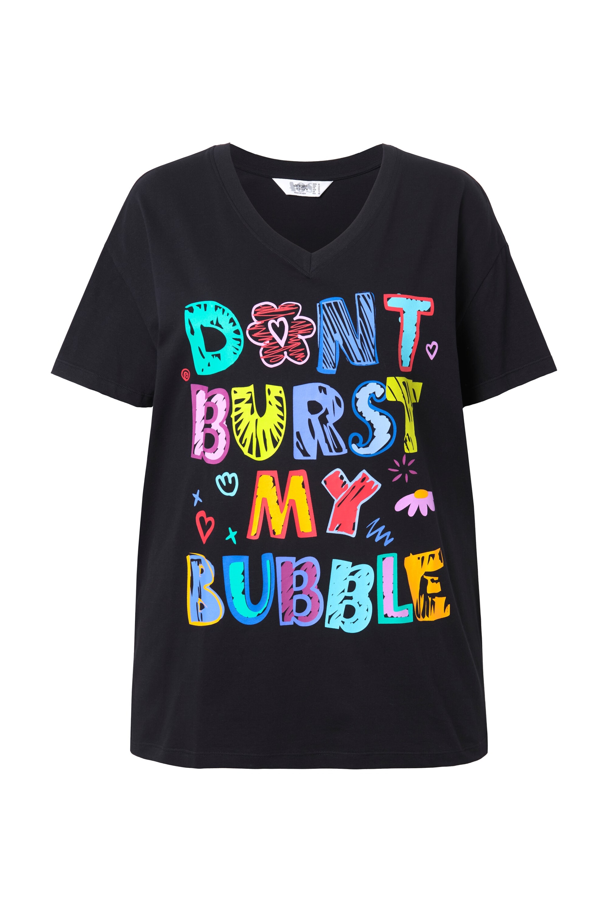 Angel of Style Shirt in mischfarben / schwarz, Produktansicht