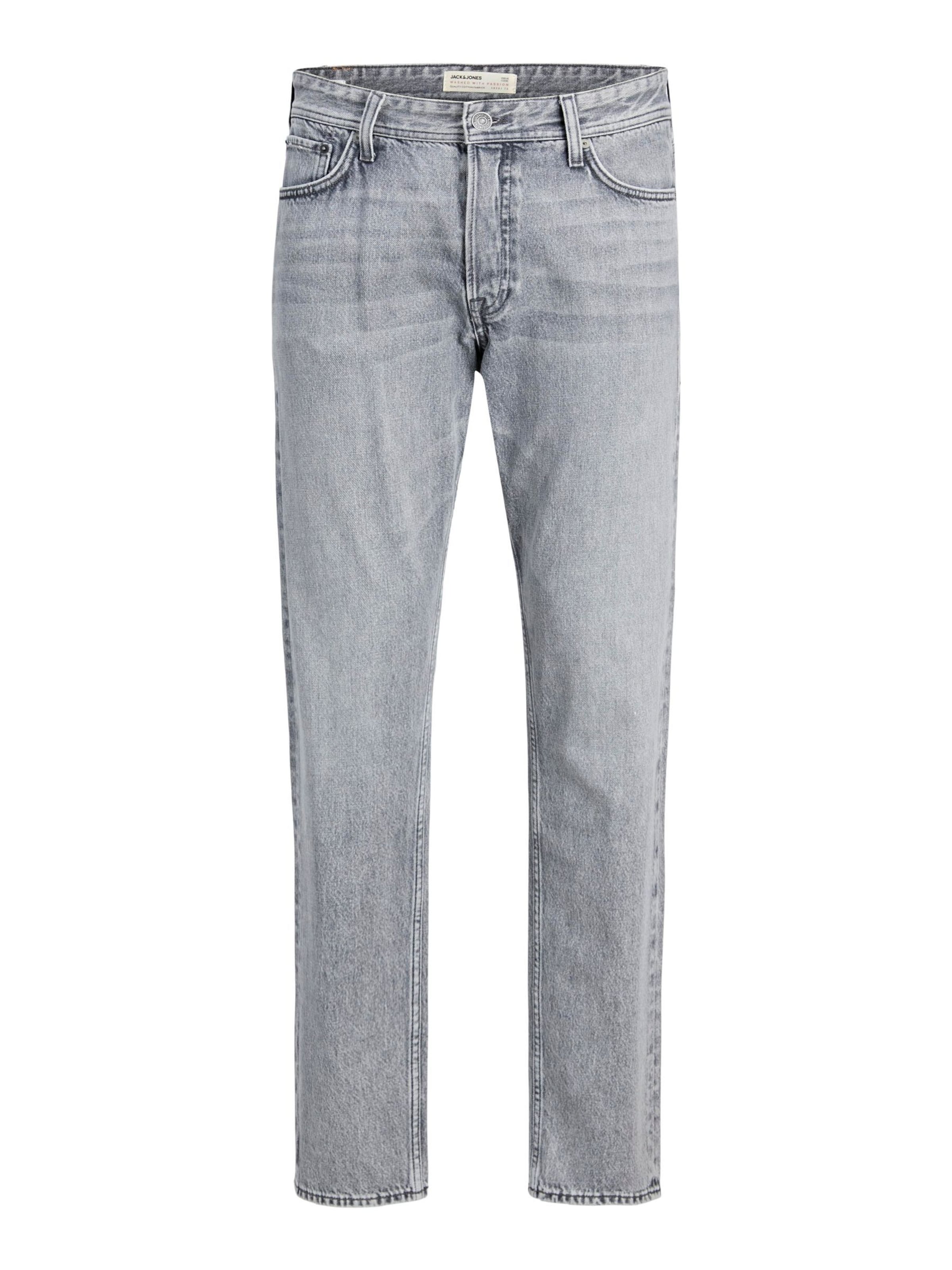 Jack & Jones Junior Regular Jeans 'JJIChris JJOriginal' in Grey: front