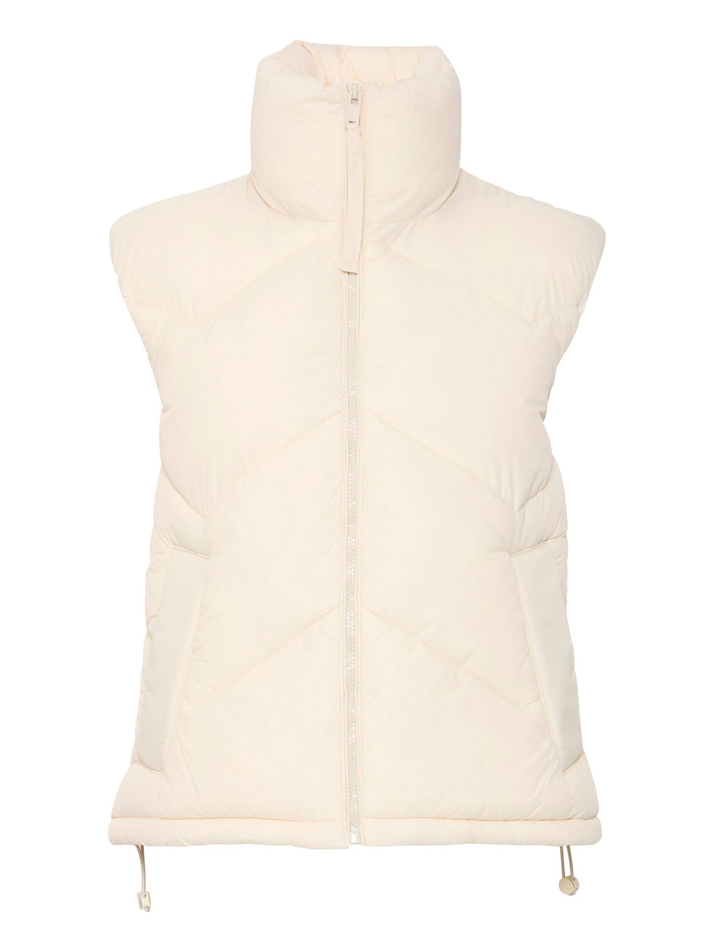 Gilet 'Bomina' di b.young in beige: frontale