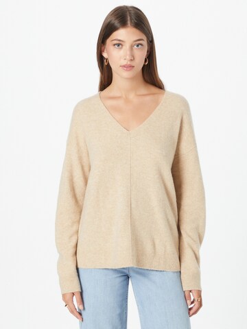 ESPRIT Sweater in Beige: front