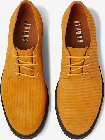 CAMPER Lace-Up Shoes 'Twins' in Orange