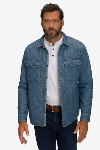 Veste mi-saison JP1880 en bleu : devant