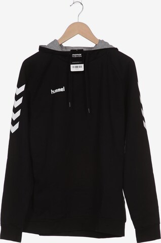 Hummel Sweatshirt & Zip-Up Hoodie in L in Black: front