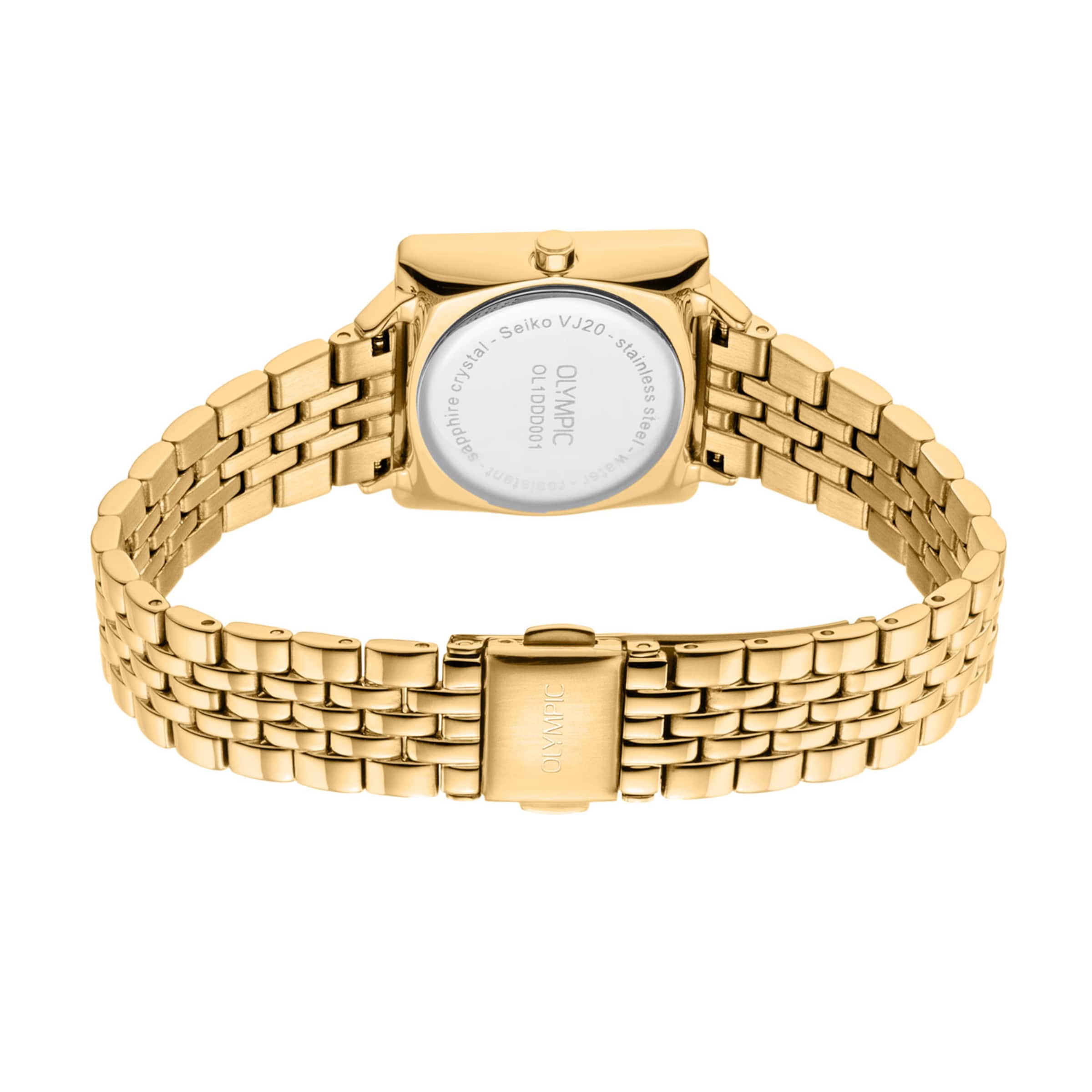 Olympic Analog Watch in Gold