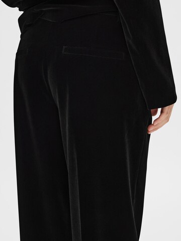 Regular Pantalon SELECTED FEMME en noir