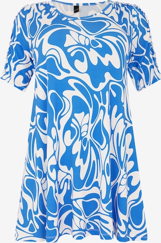 Yoek Tunic in Blue: front