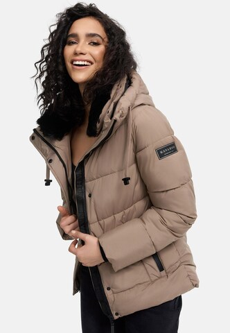 NAVAHOO Winterjas 'Sag Ja XIV' in Beige