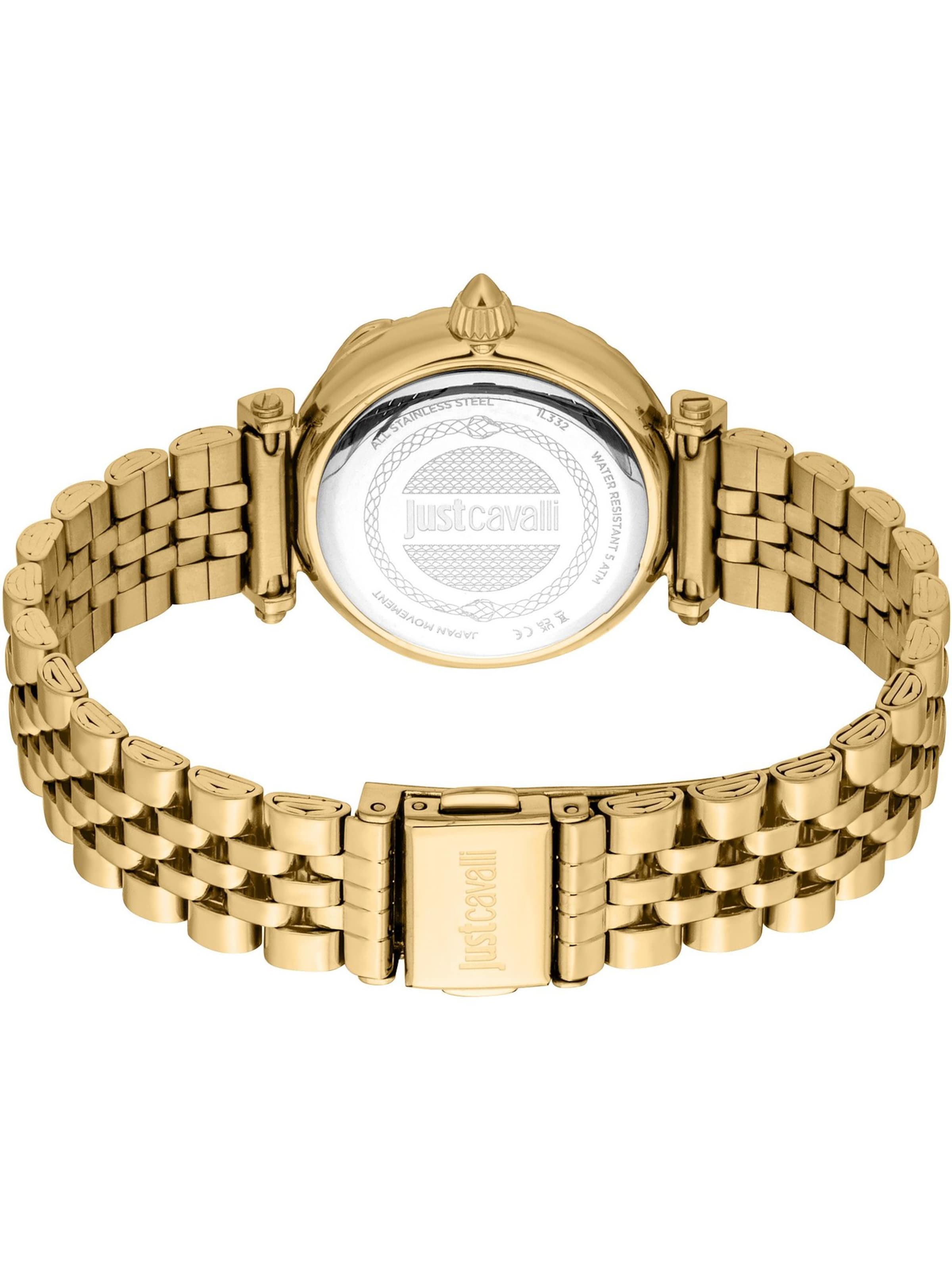 Just Cavalli Analog Watch in Gold