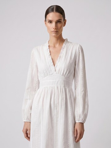 americandreams Kleid 'Umi'‌‌‌‌‌‌‌‌ in Weiß: Vorderseite