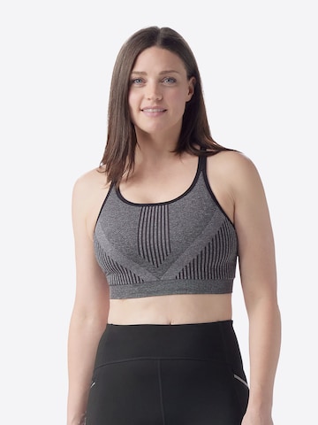 Smartwool - Bustier Sujetador deportivo 'Intraknit' en gris: frente