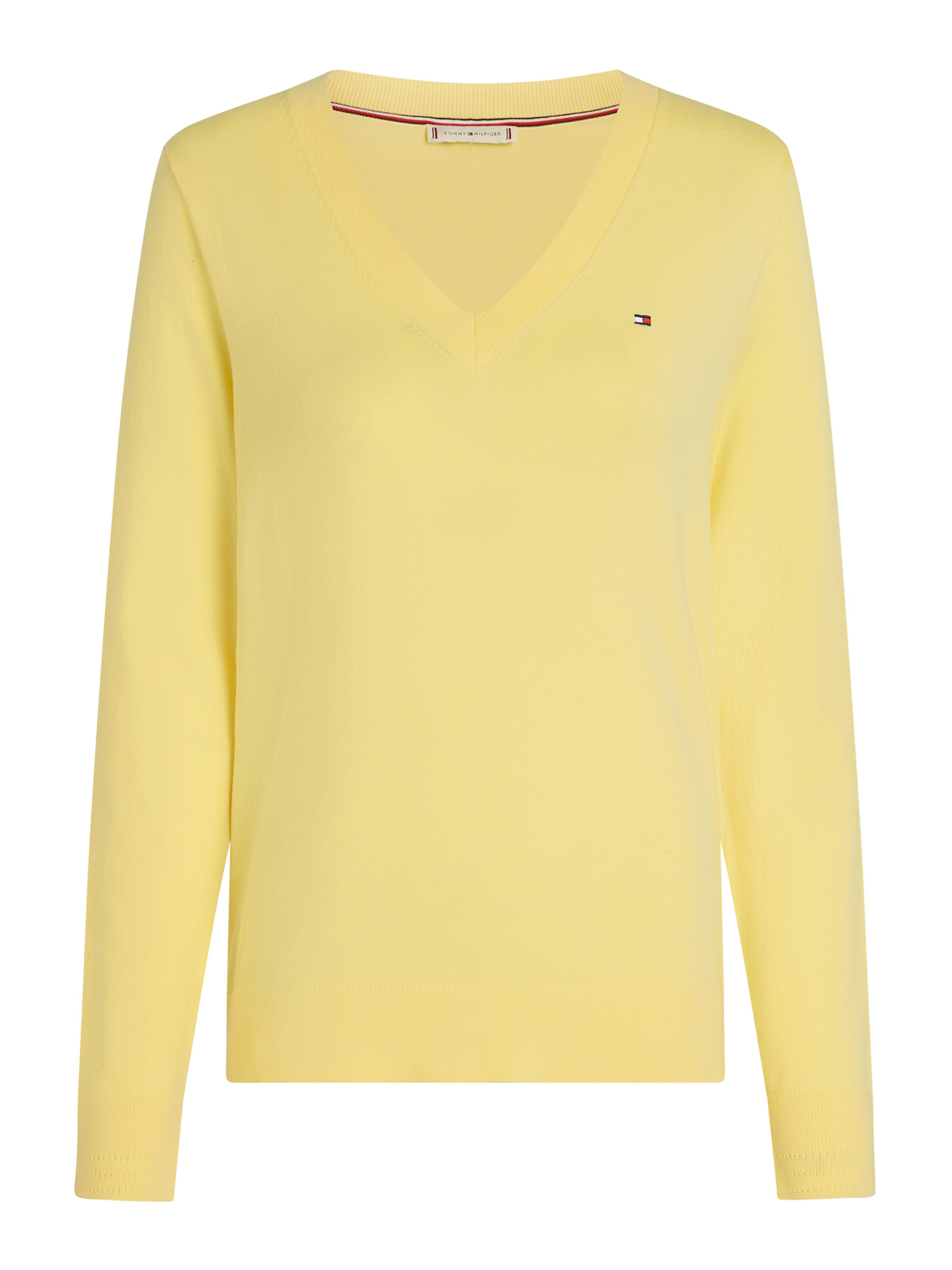 TOMMY HILFIGER Sweater in Yellow: front