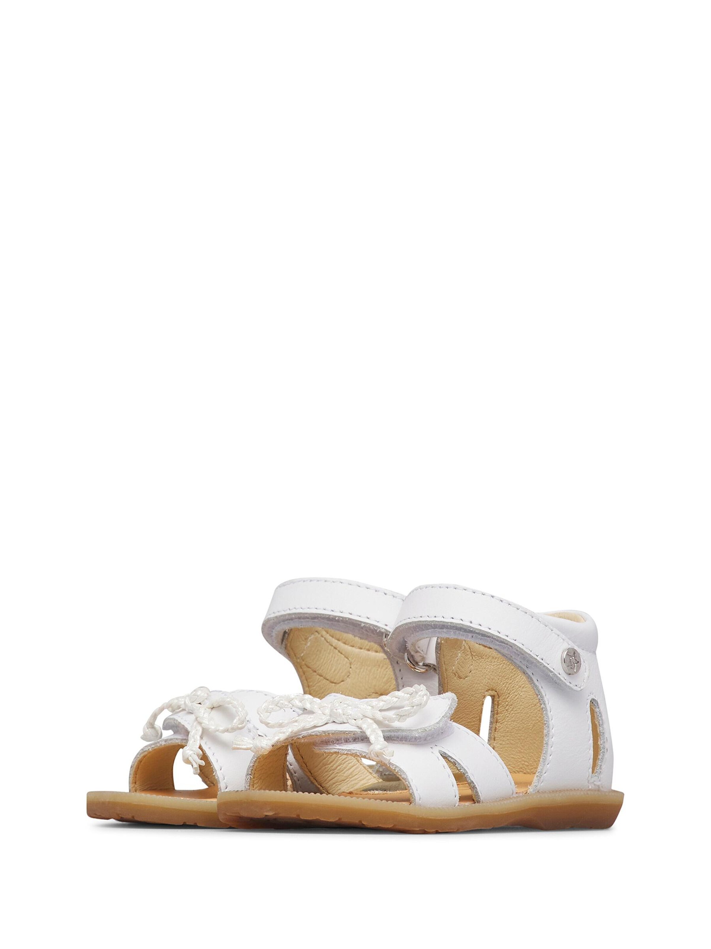 NATURINO Sandale 'LELY'‌‌‌‌‌ in Weiß
