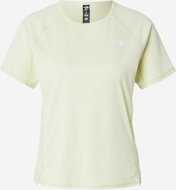 geltona THE NORTH FACE Sportiniai marškinėliai 'SUNRISER': priekis