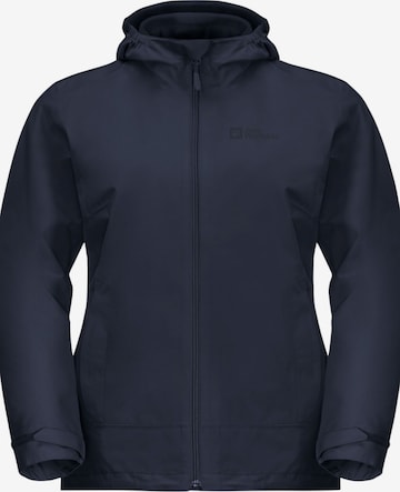 JACK WOLFSKIN Outdoorjacke 'Moonrise' in Blau: Vorderseite