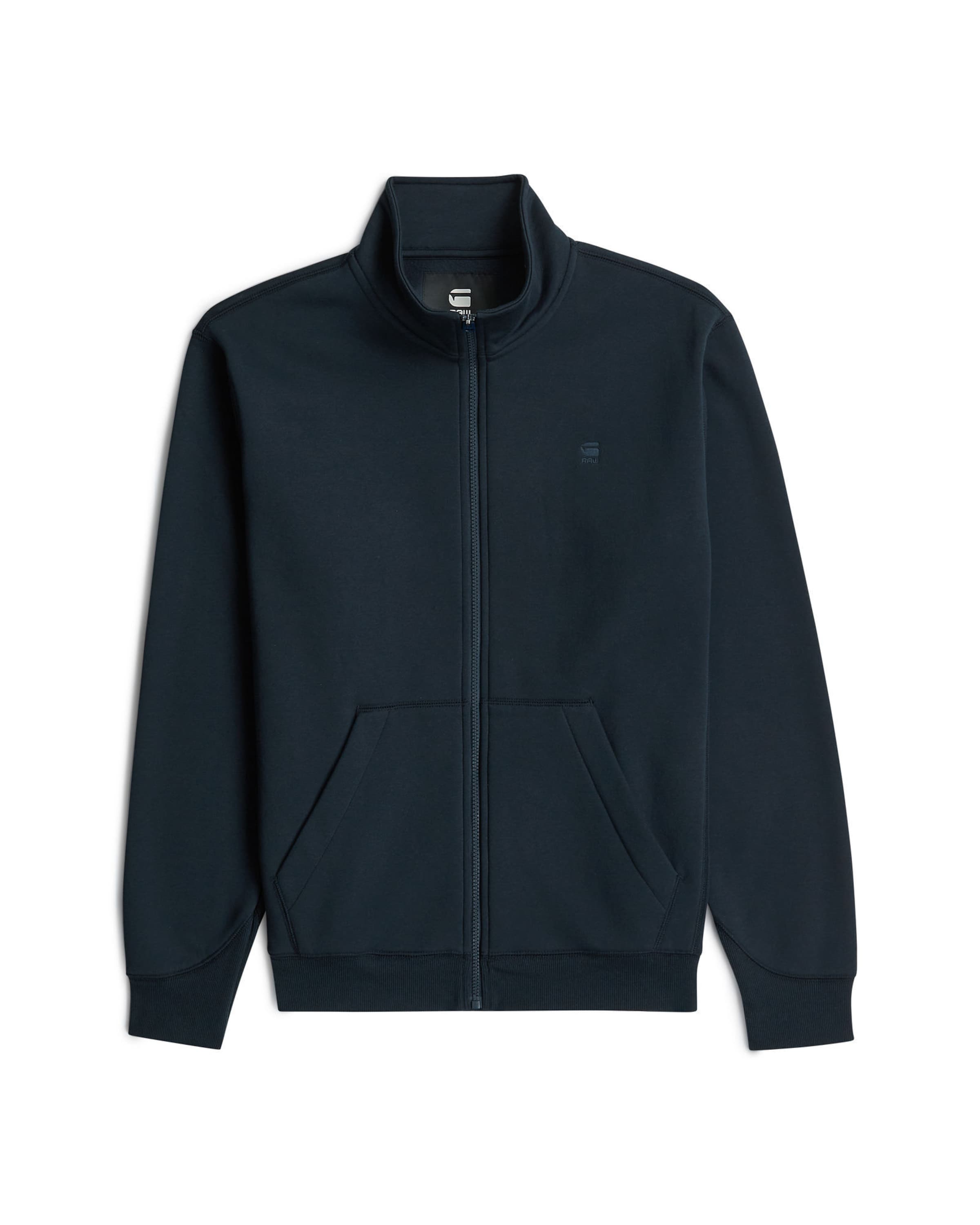 G-STAR Sweat jacket - 'Premium Core Track' in marine, Produktansicht