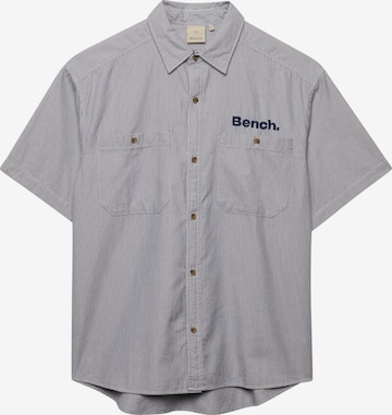 Chemise 'Bench x Superdry & Co' BENCH en gris : devant