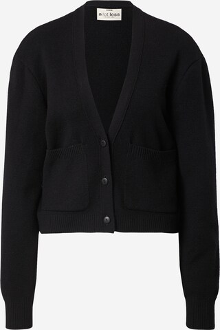 Cardigan 'Luzy' A LOT LESS en noir : devant