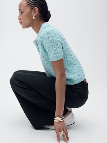 MANGO Pullover 'SITE' in Grün