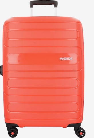 American Tourister Trolley 'Sunside' in Oranje: voorkant