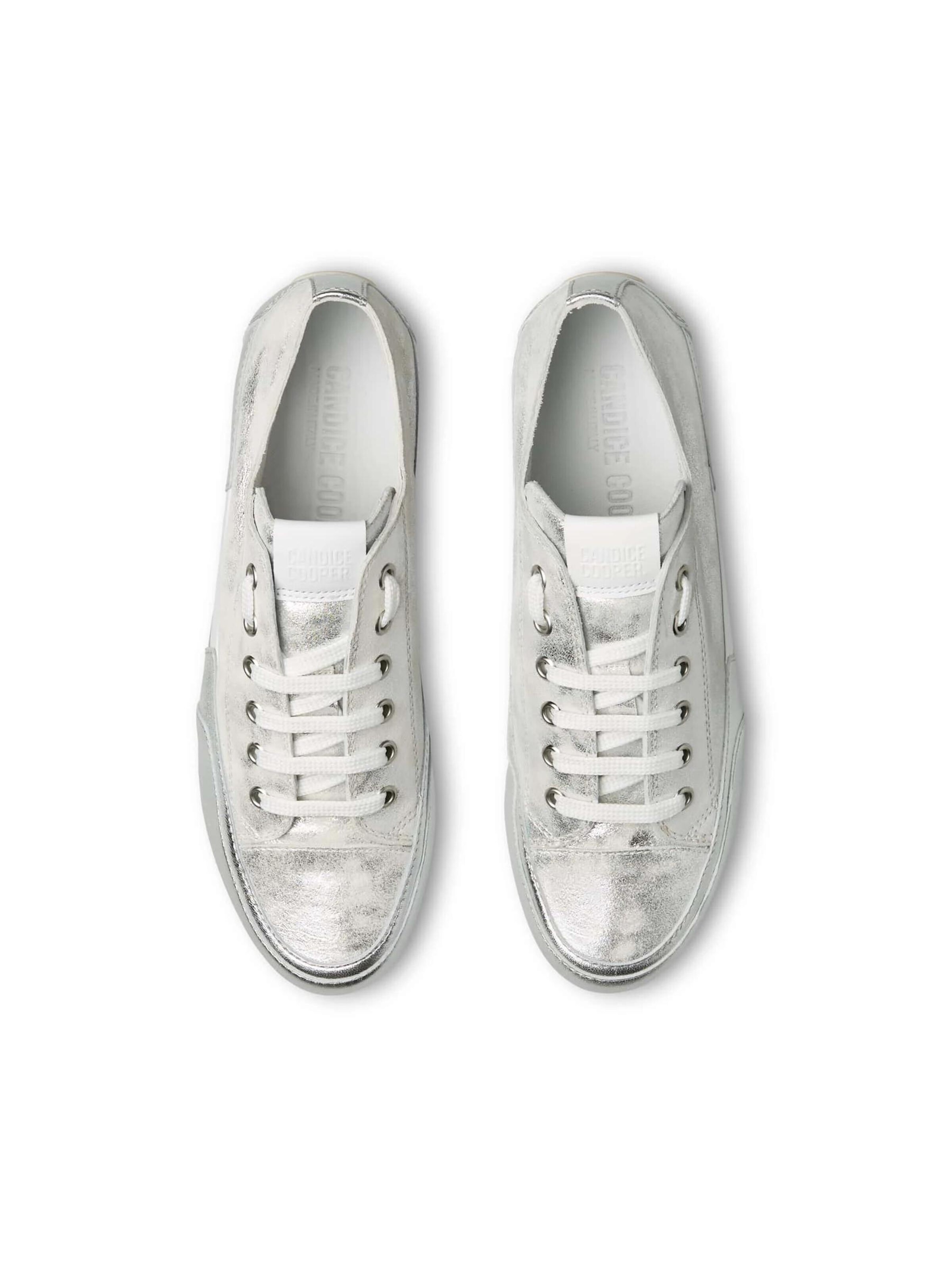 Candice Cooper Schnürschuh 'ROCK PATCH S'‌‌‌‌‌‌‌‌‌‌ in Silber