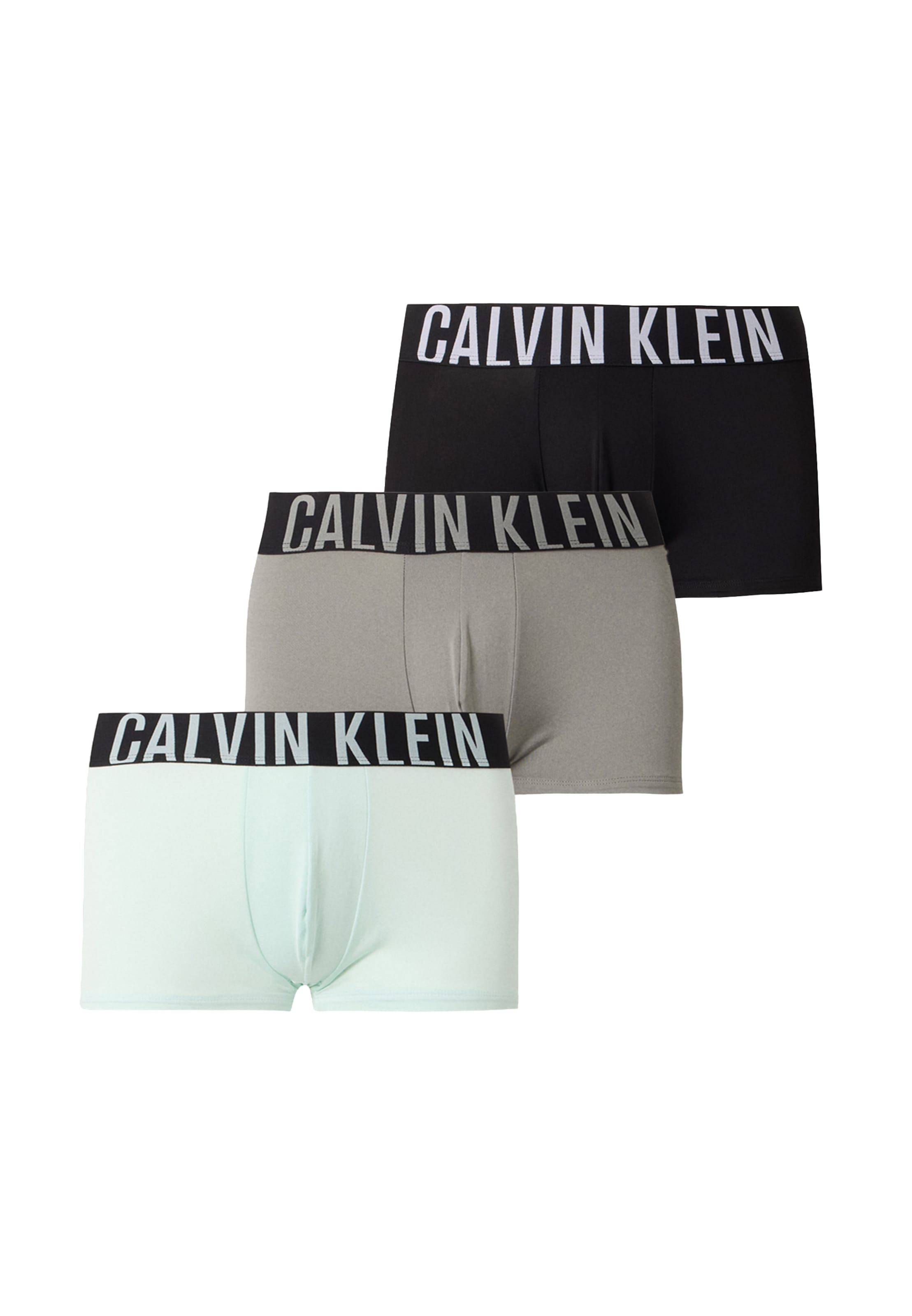 világoskék / taupe / fekete / fehér Calvin Klein Underwear Boxeralsók - M, Termék nézet