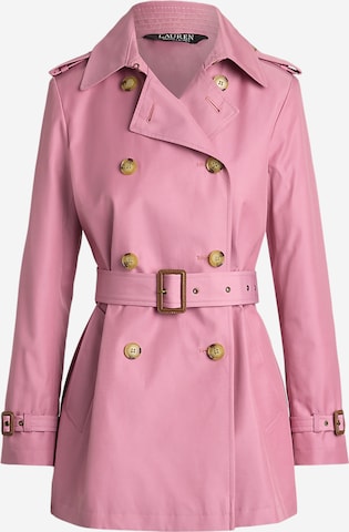 Cappotto di mezza stagione di Lauren Ralph Lauren in rosa: frontale