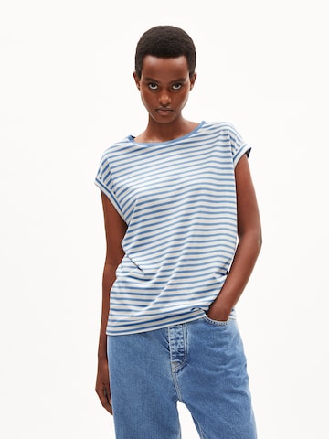 ARMEDANGELS Shirt 'Jilana' in Blue: front