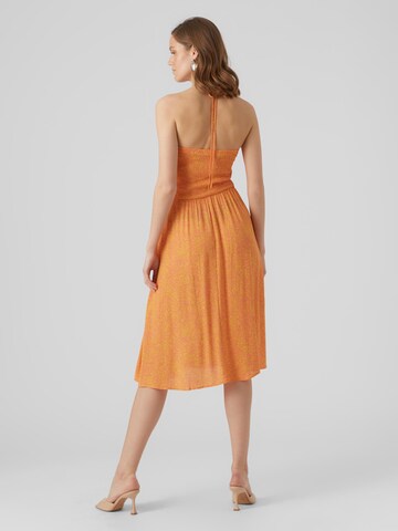 VERO MODA Kjole 'Menny' i orange