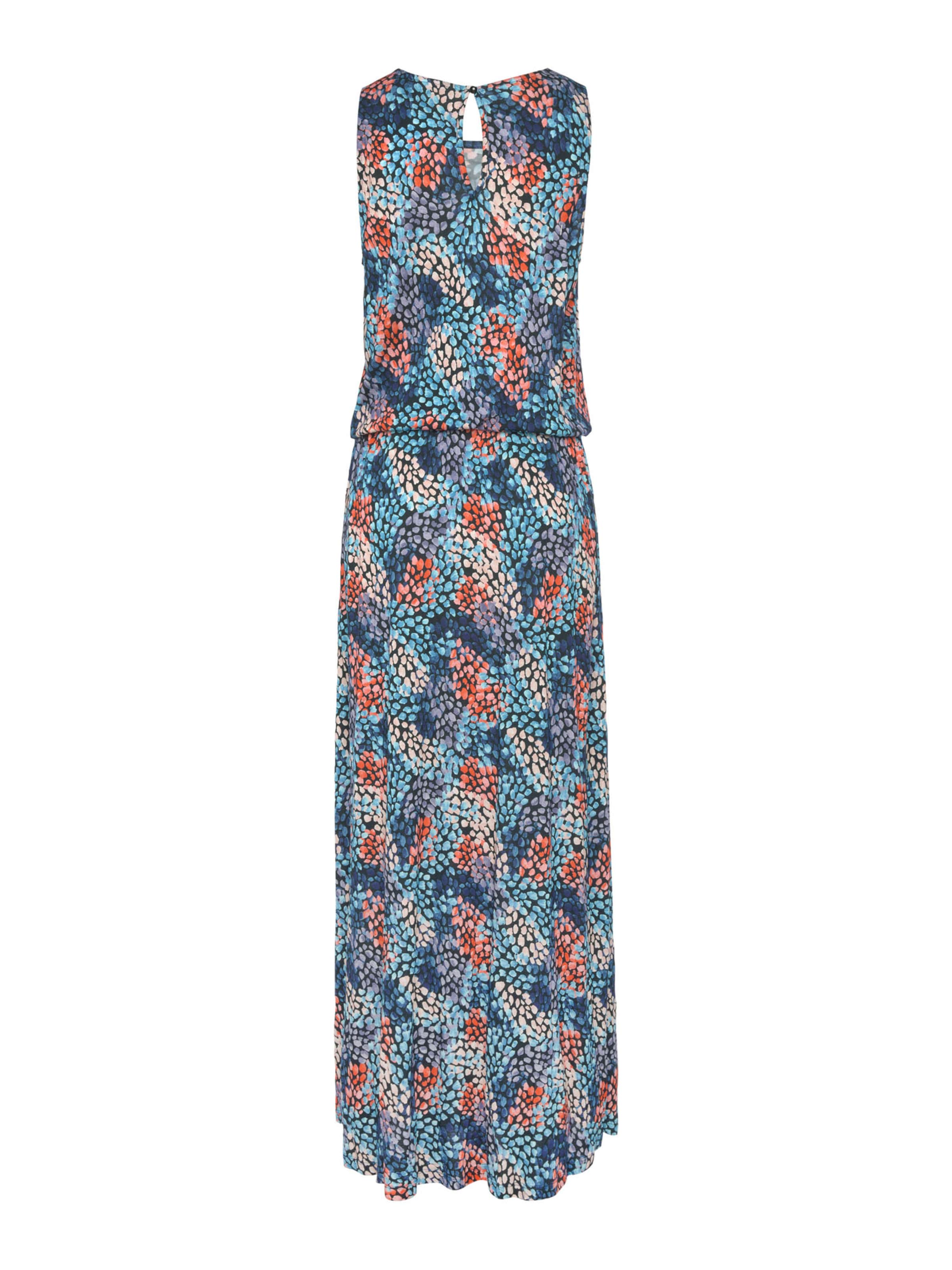 Rochie de vară 'Kiesel' de la s.Oliver pe albastru: spate