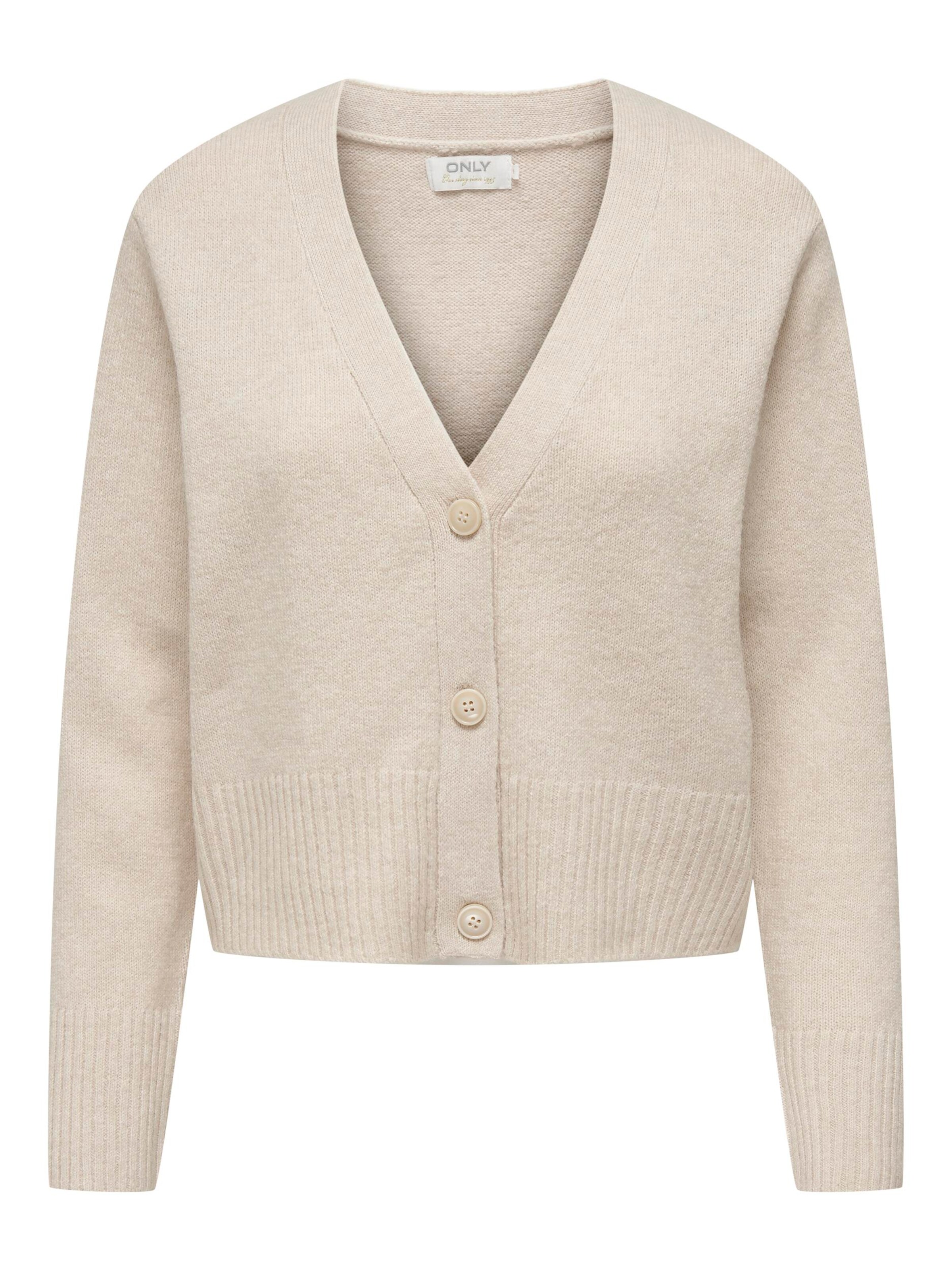 SELECTED FEMME Knit cardigan SLFAna in Light Beige ABOUT YOU