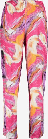 Hailys Szeroka nogawka Spodnie 'Fa44jola' w kolorze różowy