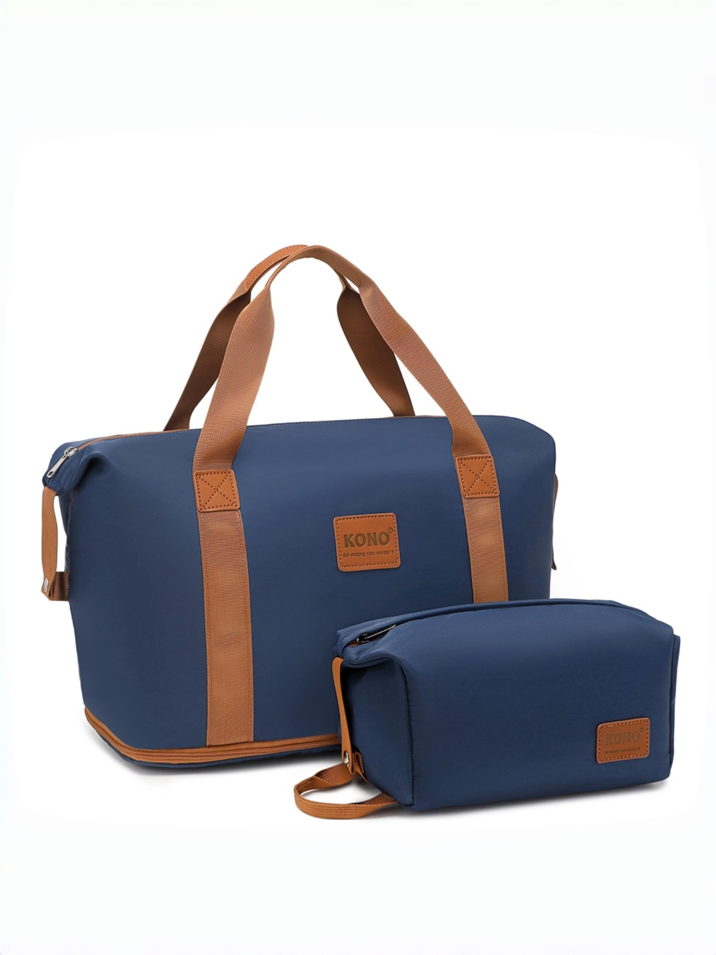 Kono Handbag in Blue: front