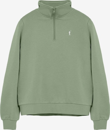 Polo Club Sweatshirt in Grün: Vorderseite
