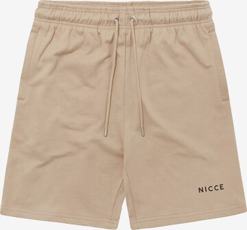 Nicce Pants 'STEEL' in Brown: front