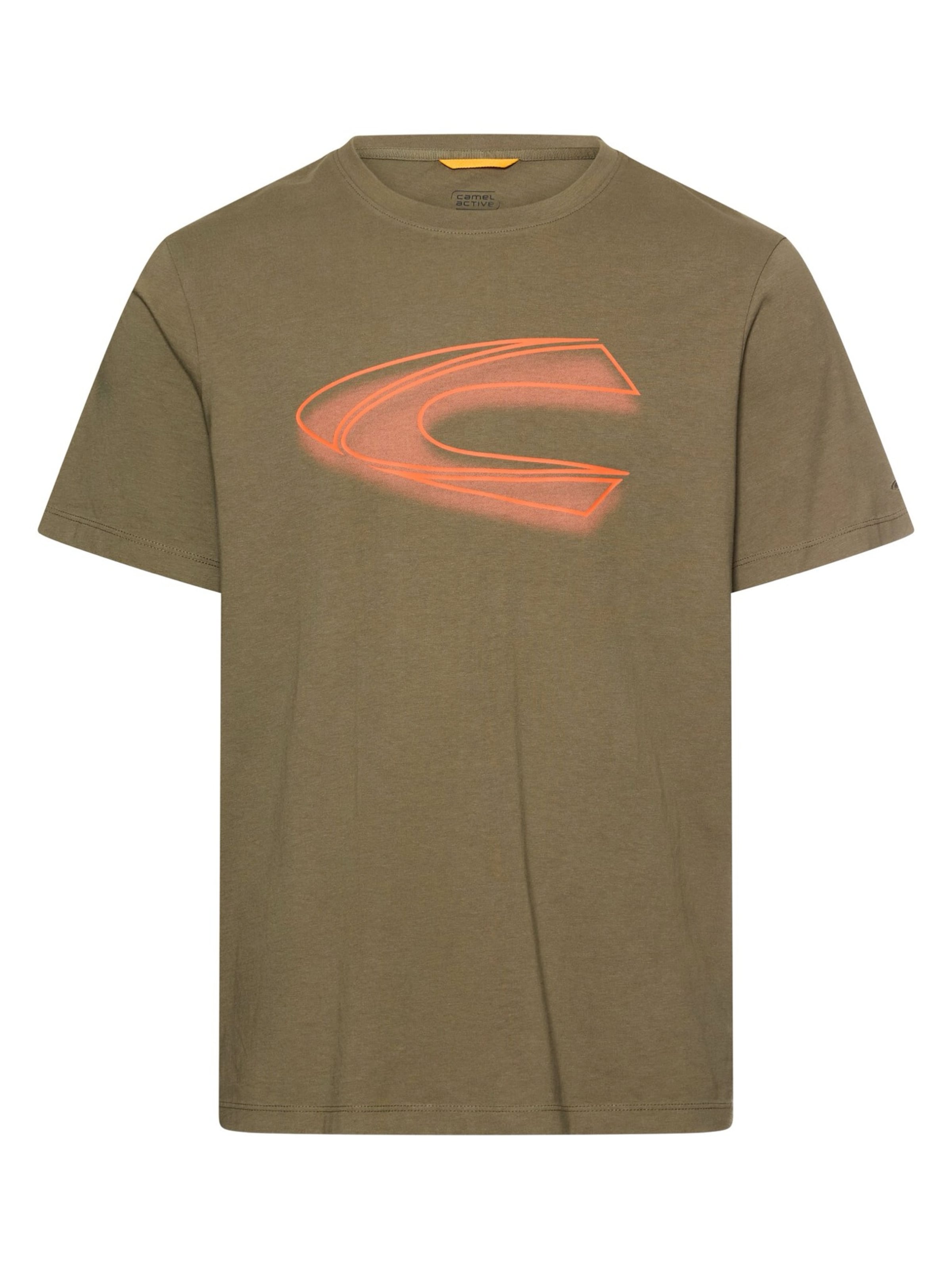 CAMEL ACTIVE - Camiseta en verde: frente