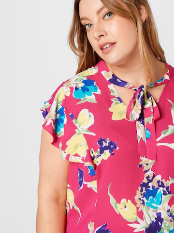 Camicia da donna 'AYVIN' di Lauren Ralph Lauren Plus in rosa