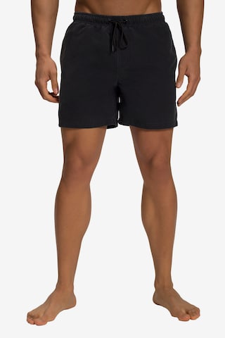 JAY-PI Board Shorts in Black: front