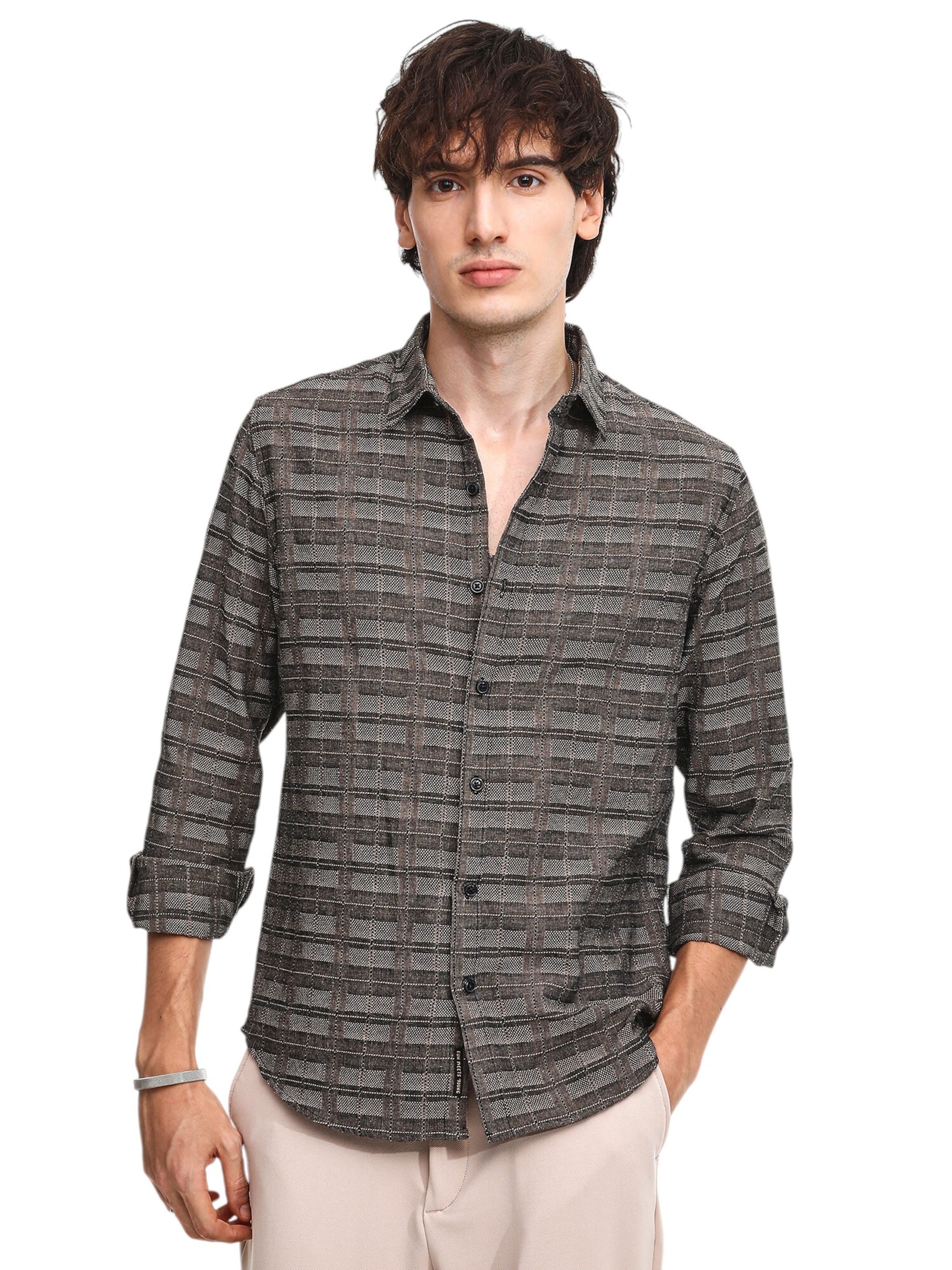 Campus Sutra Bluser & t-shirts 'Terri' i grå: forside