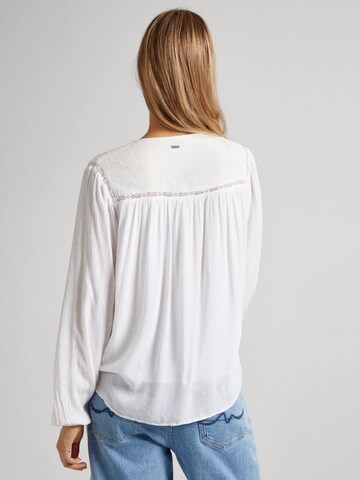 Pepe Jeans Bluse 'Alanis' in Weiß