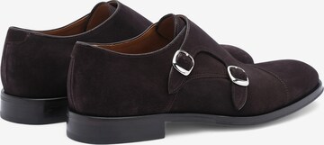 LOTTUSSE Lace-Up Shoes 'Lenox' in Brown