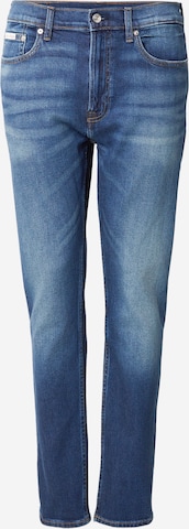 mėlyna Calvin Klein Jeans Siaurėjantis Džinsai: priekis