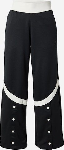 Jordan - Perna larga Calças em preto: frente