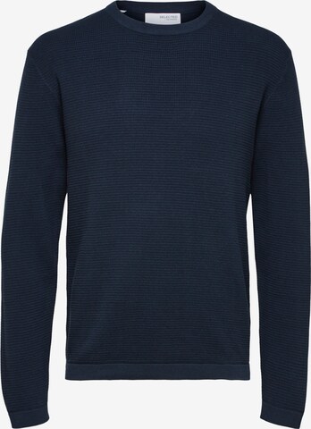 SELECTED HOMME Sweater 'Rocks' in Blue: front