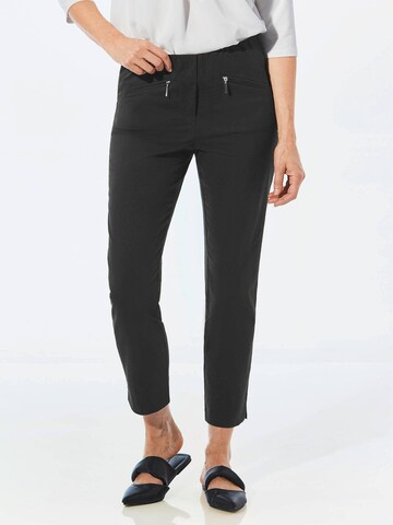 Goldner Tapered Trousers 'LOUISA' in Black