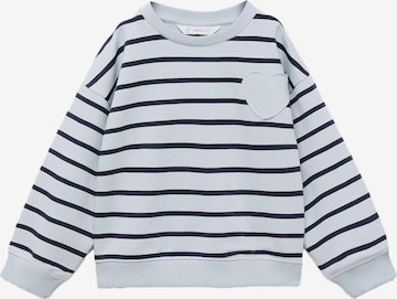 Sweat-shirt 'HEART' MANGO KIDS en bleu : devant